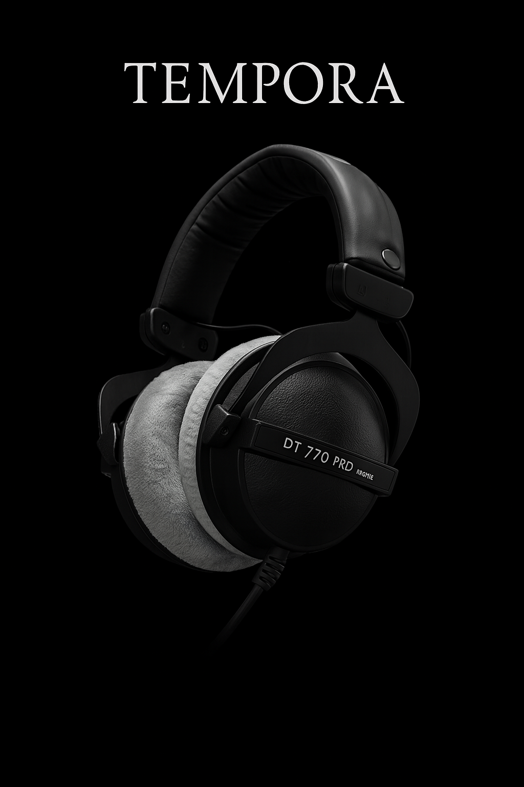 DT770 Pro Headphones | Professional Head-Mounted Monitor with ENC, Metal Construction & 3.5mm Jack