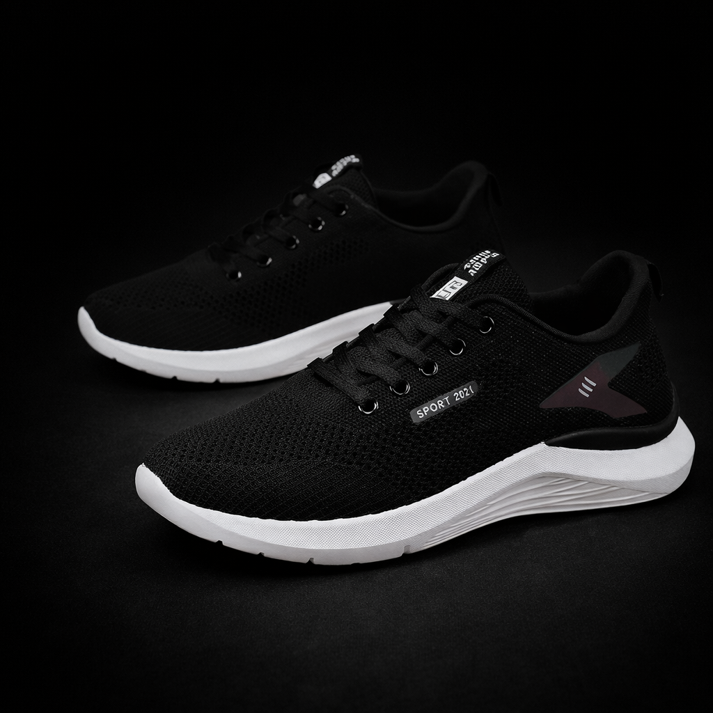 Hongyan Women’s Casual Shoes – Breathable Lightweight Mesh Sports Sneakers with Soft Sole