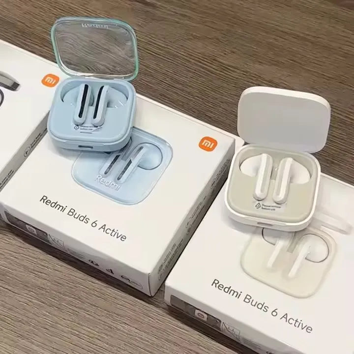 Redmi Buds 6 Active Wireless Earbuds Global Version Bluet Ooth 54 Long Battery Life Wireless Headphones With 30H Playtime