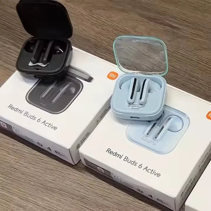Redmi Buds 6 Active Wireless Earbuds Global Version Bluet Ooth 54 Long Battery Life Wireless Headphones With 30H Playtime