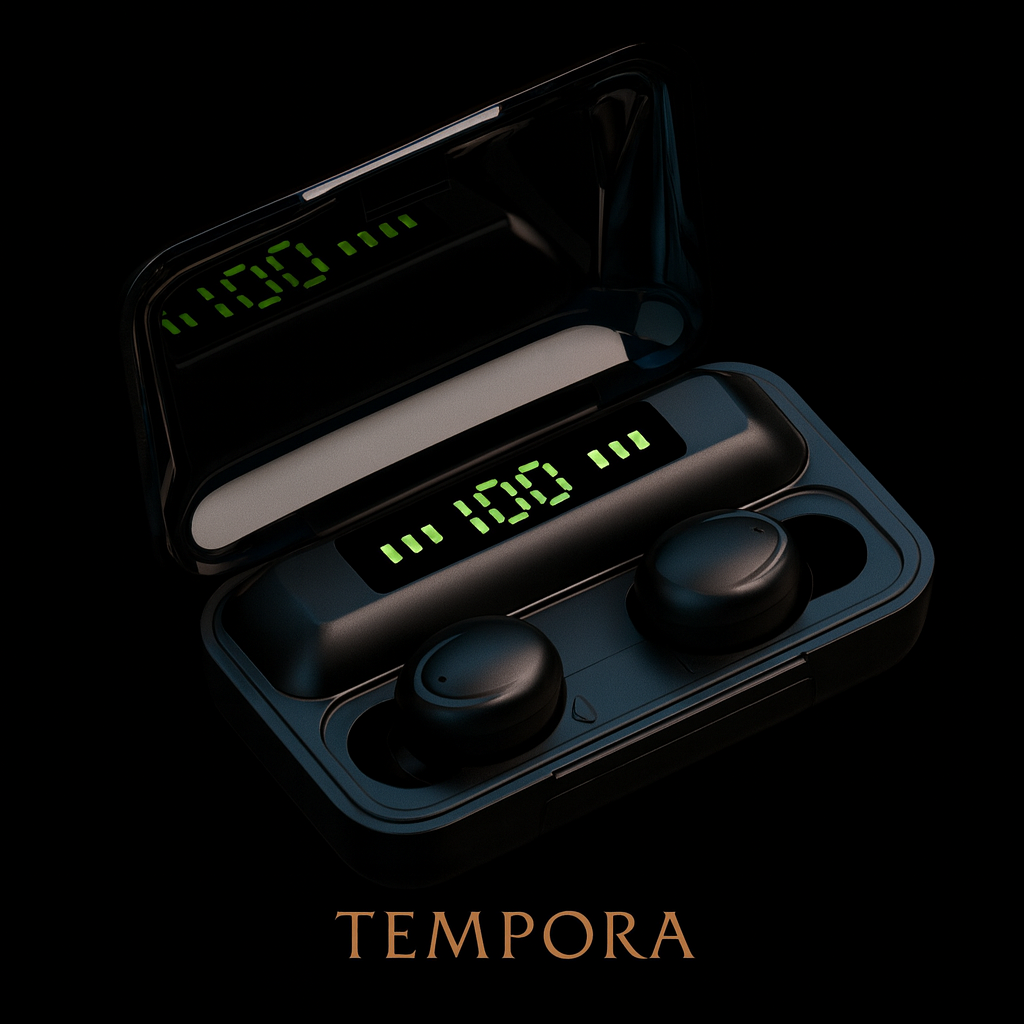 M10 TWS Wireless Bluetooth Earbuds | ANC Earphones with 2000mAh Power Bank