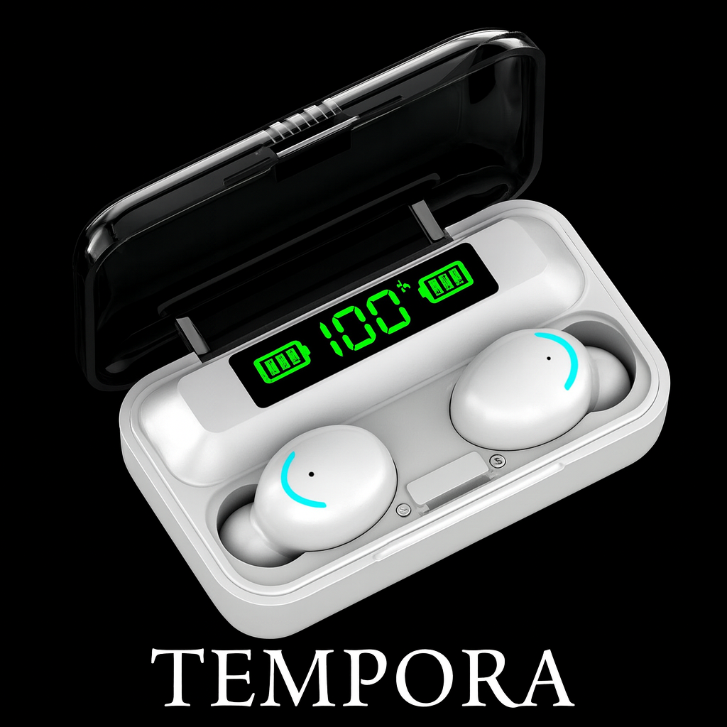 M10 TWS Wireless Bluetooth Earbuds | ANC Earphones with 2000mAh Power Bank