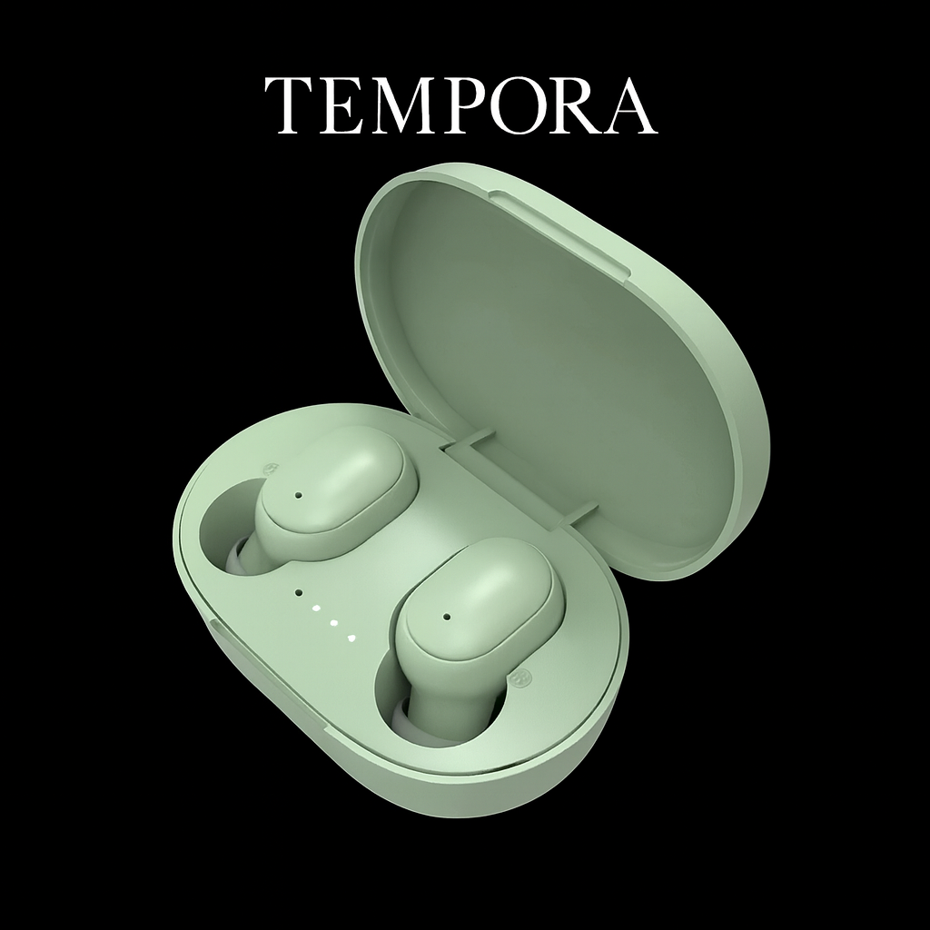 A6S TWS Wireless Bluetooth 5.0 Headphones | Stereo Touch Earbuds with LED & Mobile Compatibility