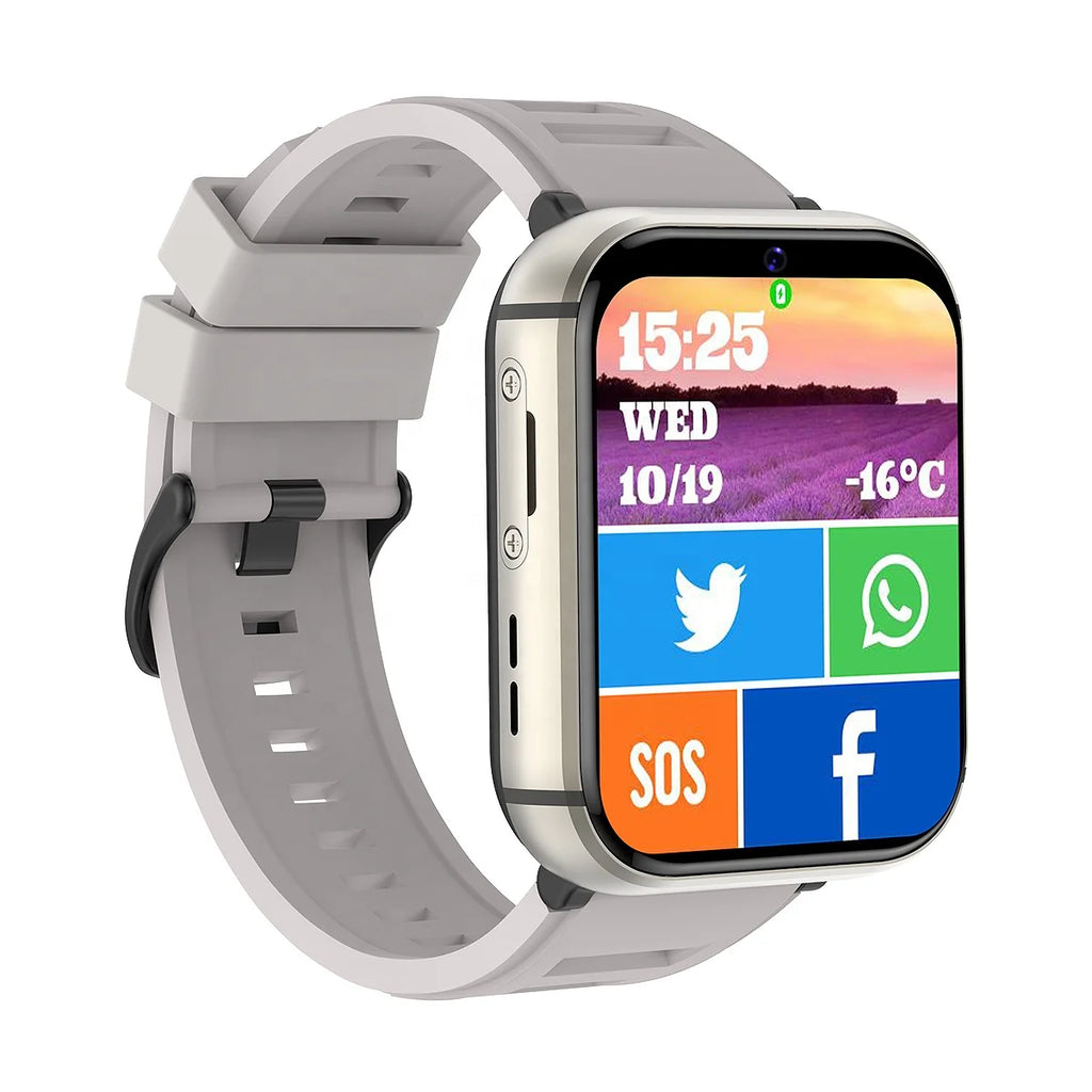 Q668 Smart Watch 4g Good Quality Fitness Clock Android Music With Camera Radio Metal 4G SIM Card GPS