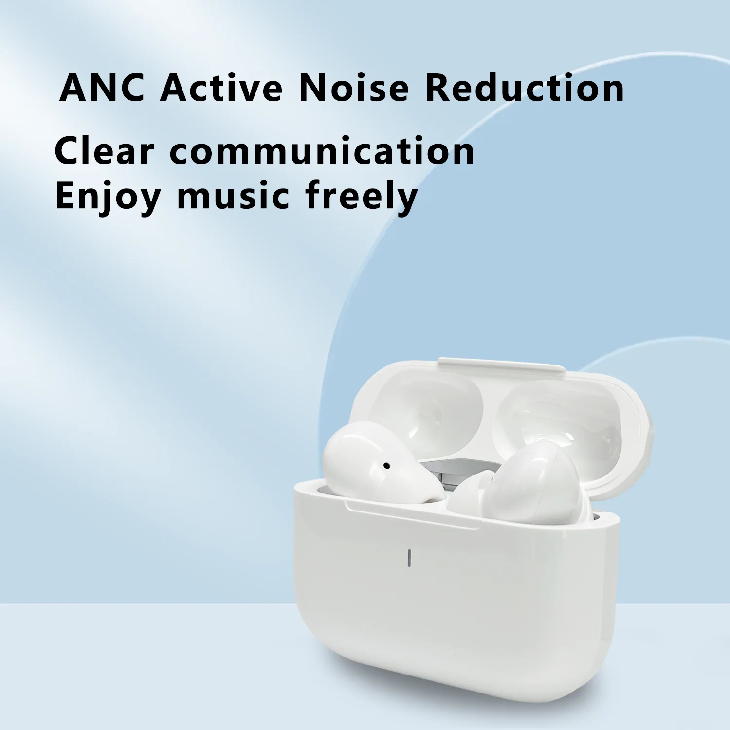 New HIFI Stereo True Wireless TWS Earbuds Noise Cancelling In-Ear Headphones for Sports Gaming Waterproof-Beauty Personal Care