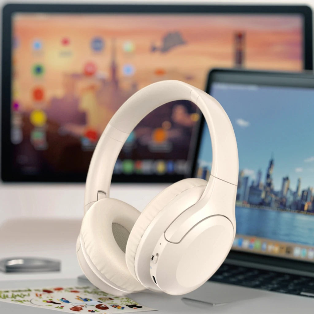 Wholesale ANC Over-Ear Wireless  Headphones 3.5mm Wired Comfortable Gaming Headphones