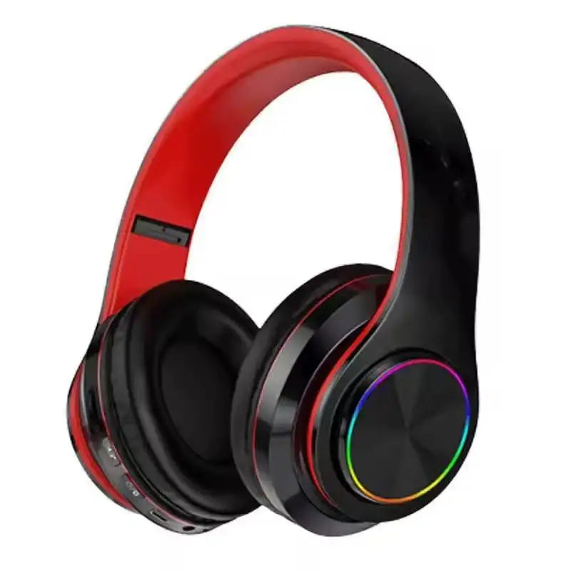 B39 Low Cost Wireless BT Gaming Headset Headphones With Flu Mic & Long Battery Life Light-Emitting Headset B39 Headphone