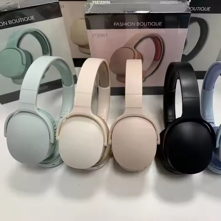 P2961 Wireless Anc Headset Blue Tooth RGB Gaming Headphone Ear Headband Usb Connectors Sports Headphones for Ps4 Model Number P9