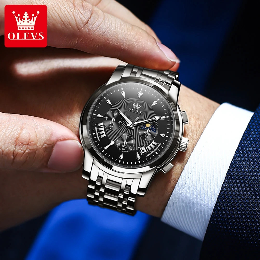 Hot Sale OLEVS 2892 Watch Mens Sports Watches Trending Products Clocks Quartz Wristwatches Relojes Oem Accept