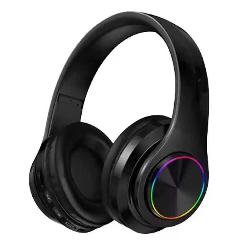 B39 Low Cost Wireless BT Gaming Headset Headphones With Flu Mic & Long Battery Life Light-Emitting Headset B39 Headphone