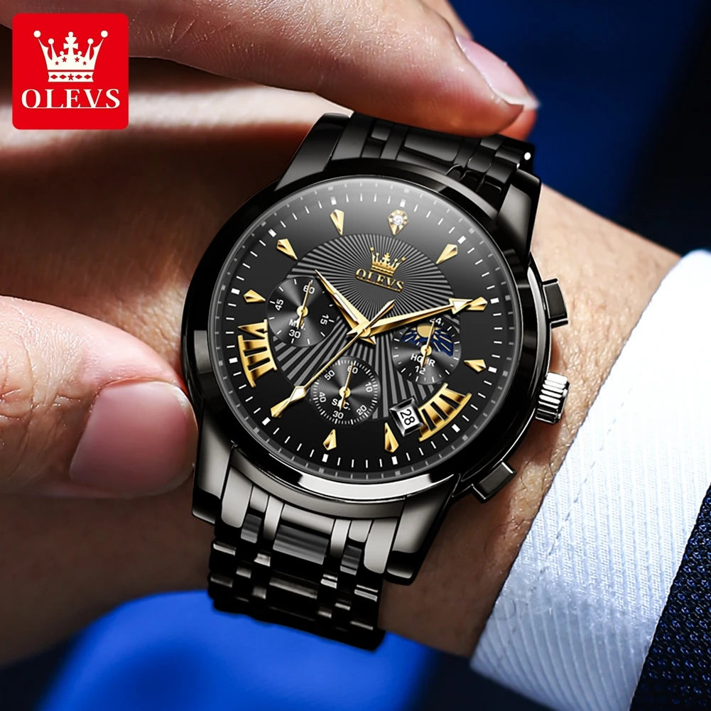 Hot Sale OLEVS 2892 Watch Mens Sports Watches Trending Products Clocks Quartz Wristwatches Relojes Oem Accept