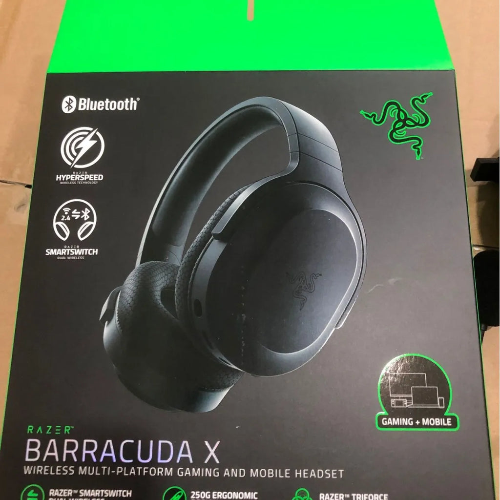 Barracuda X2.4G for Bluetooth Wireless Headset Game Office E-sports Earphones with Microphone Wired Music Headphones