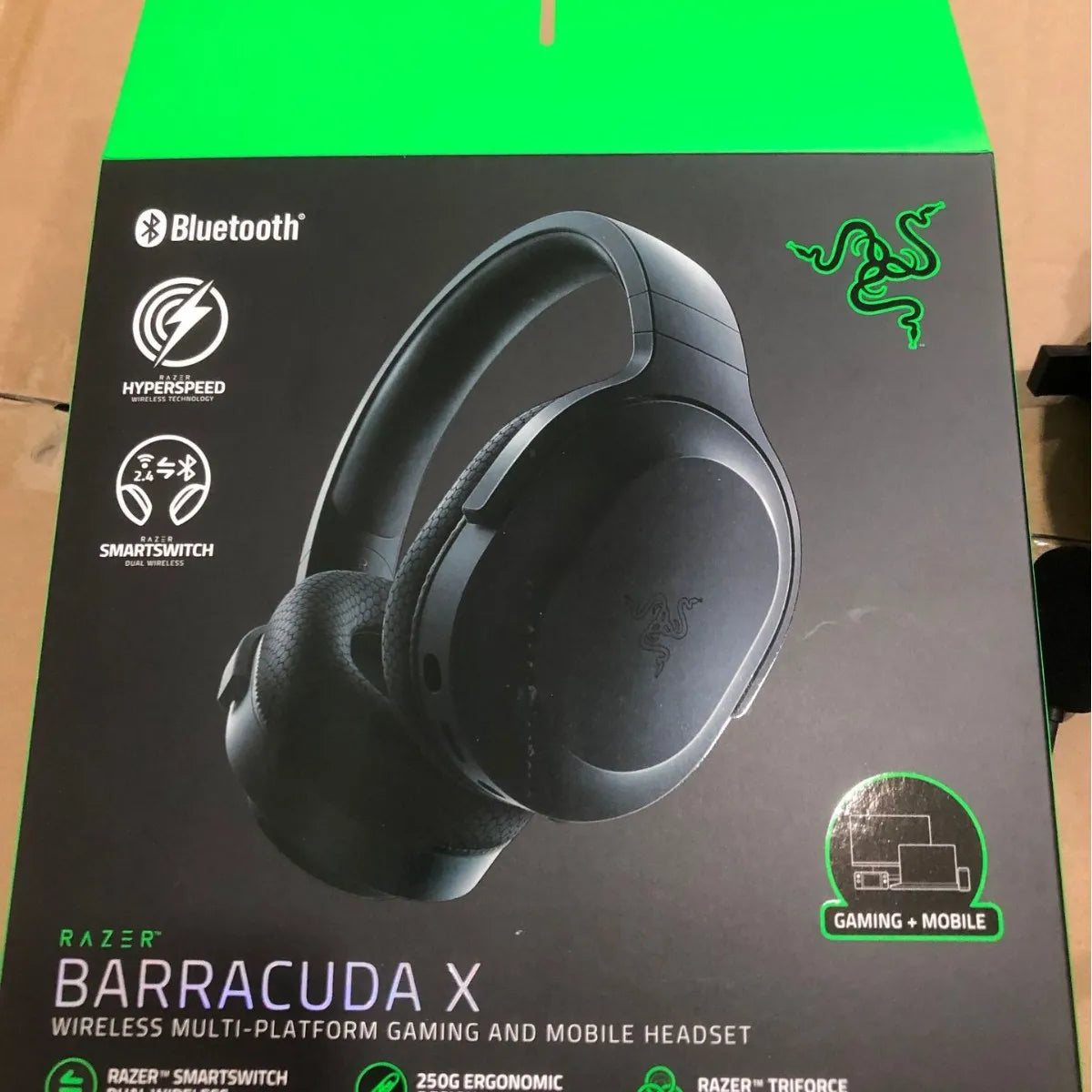 Barracuda X2.4G for Bluetooth Wireless Headset Game Office E-sports Earphones with Microphone Wired Music Headphones