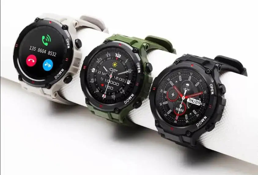 2025 New K22 Smart Watch Men Sport Fitness BT Call Music Control Alarm Clock Reminder Smartwatch for IOS Android Phone