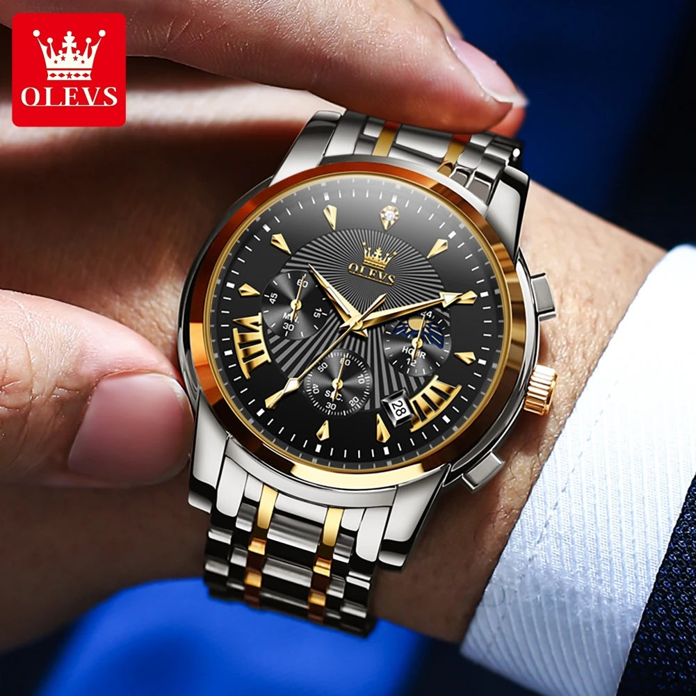 Hot Sale OLEVS 2892 Watch Mens Sports Watches Trending Products Clocks Quartz Wristwatches Relojes Oem Accept