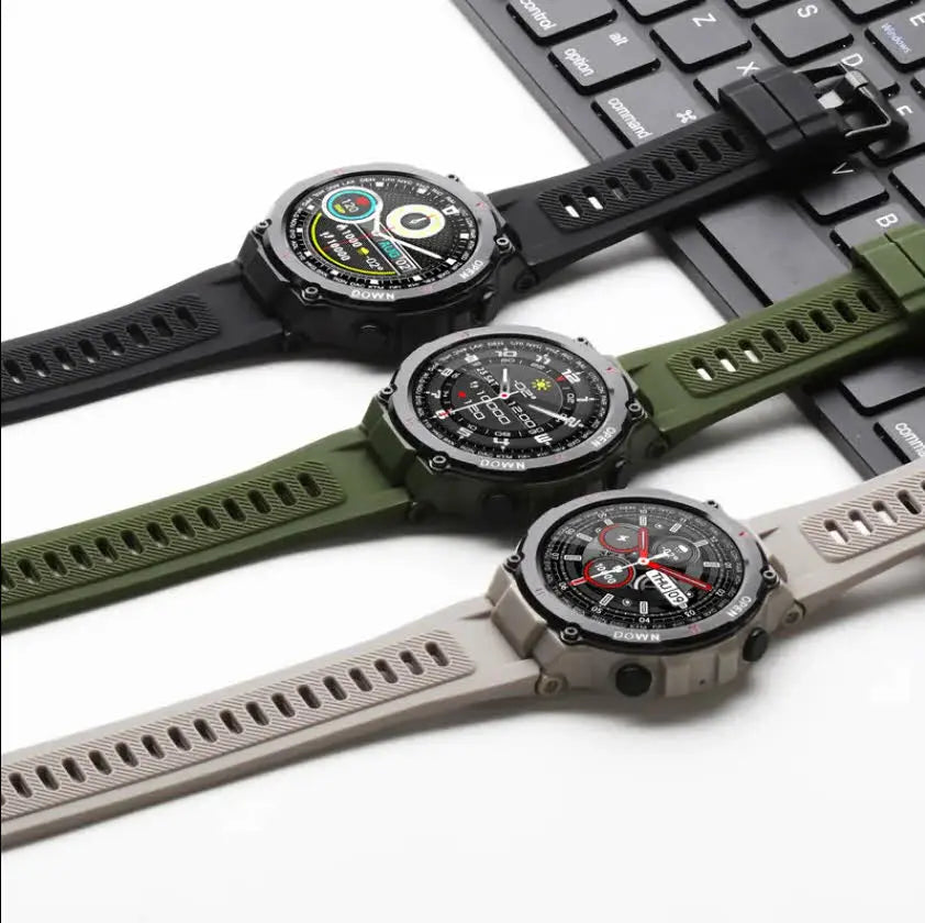 2025 New K22 Smart Watch Men Sport Fitness BT Call Music Control Alarm Clock Reminder Smartwatch for IOS Android Phone