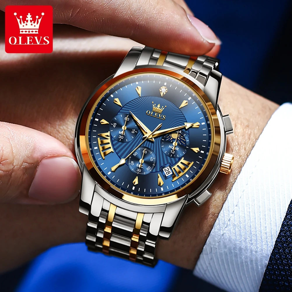 Hot Sale OLEVS 2892 Watch Mens Sports Watches Trending Products Clocks Quartz Wristwatches Relojes Oem Accept