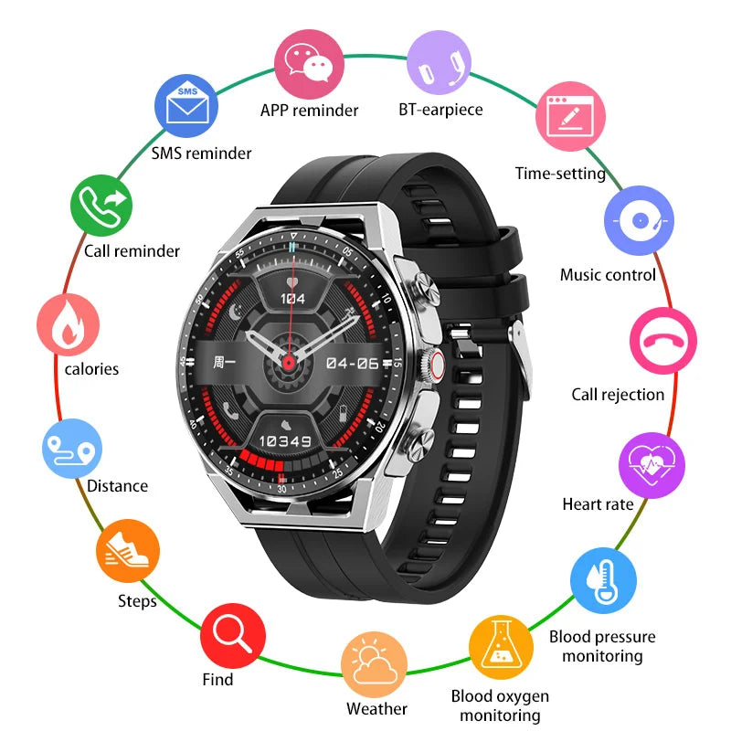 T20 Music Health Monitoring Pedometer Heart Rate Sports Smartwatch with Headphones