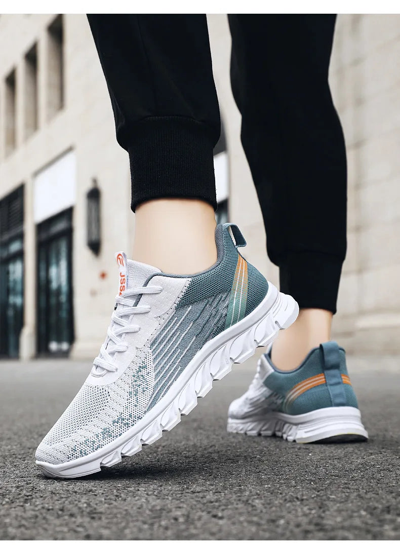 Boom Sneakers 2024 Autumn New Foreign Trade Men's Shoes Running Shoes Fashion Trend Shoes Men