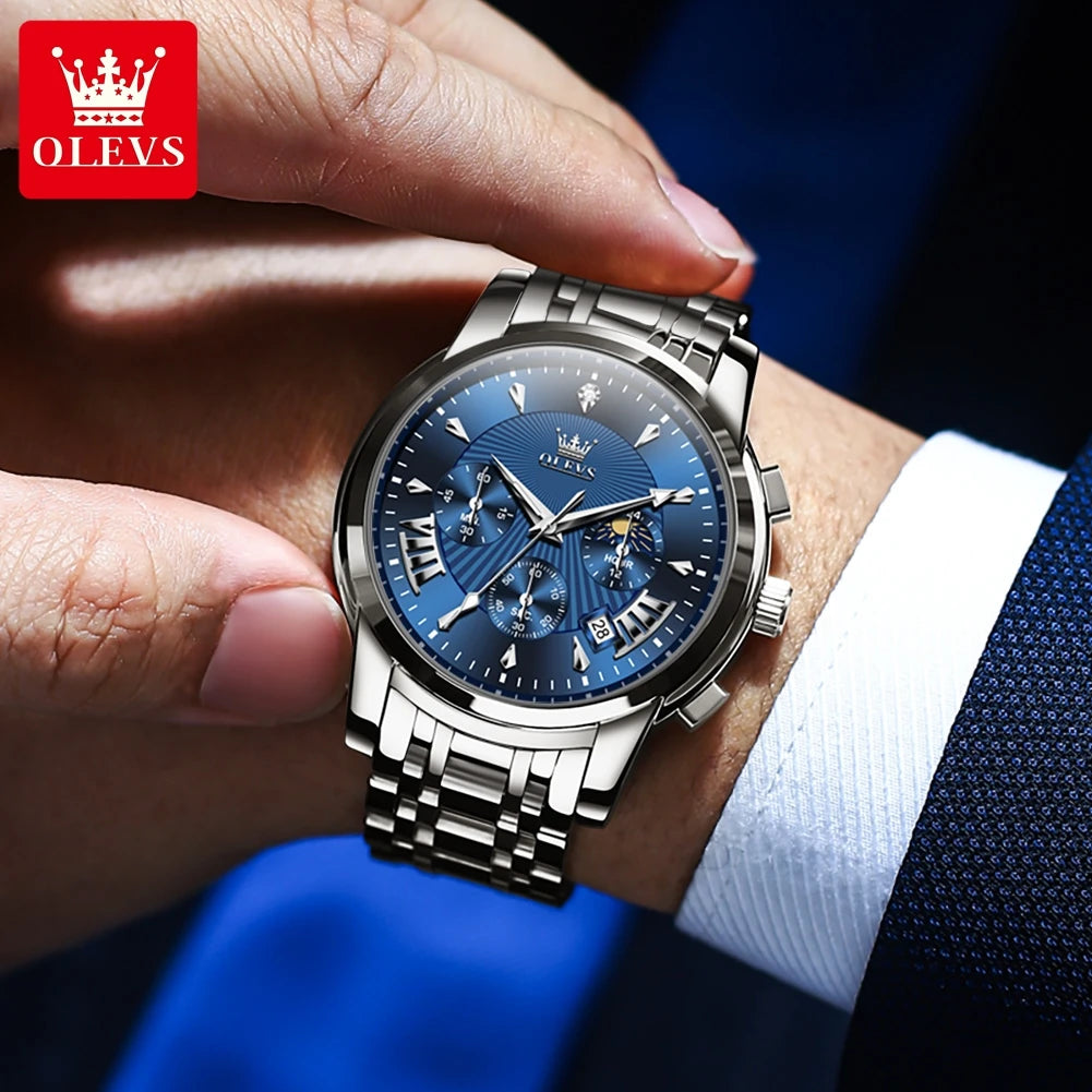 Hot Sale OLEVS 2892 Watch Mens Sports Watches Trending Products Clocks Quartz Wristwatches Relojes Oem Accept