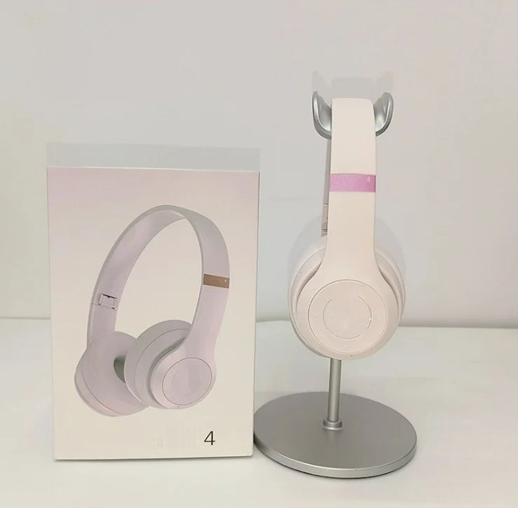 High Quality for Studio Pro Solo 4 Wireless Headphones BT Noise Cancellation Foldable with pop-up Window Headphones