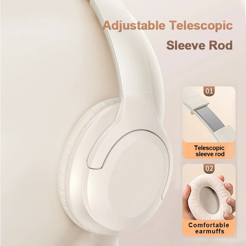 Wholesale ANC Over-Ear Wireless  Headphones 3.5mm Wired Comfortable Gaming Headphones