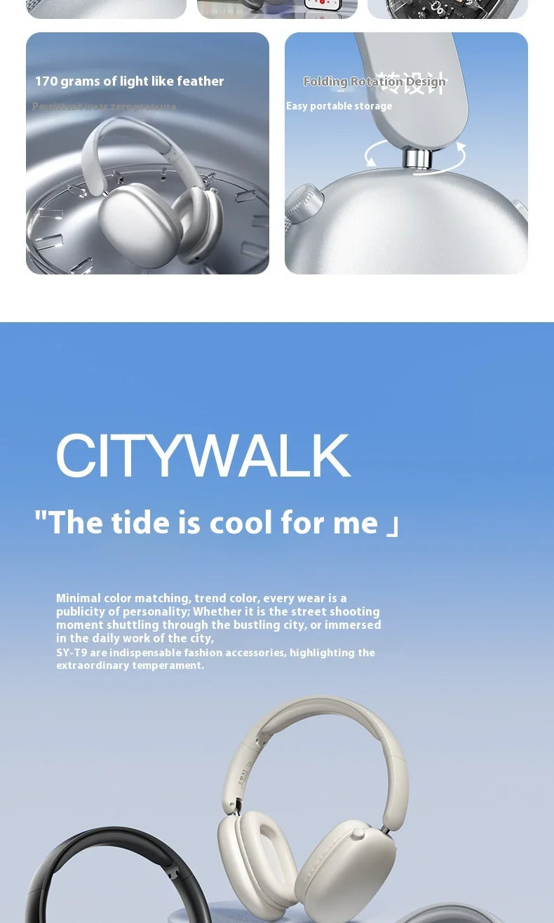 Factory Direct New for Bluetooth Sports Headset JL Good Sound Quality Long Battery Life On-Ear Over-Ear Headphones Popular