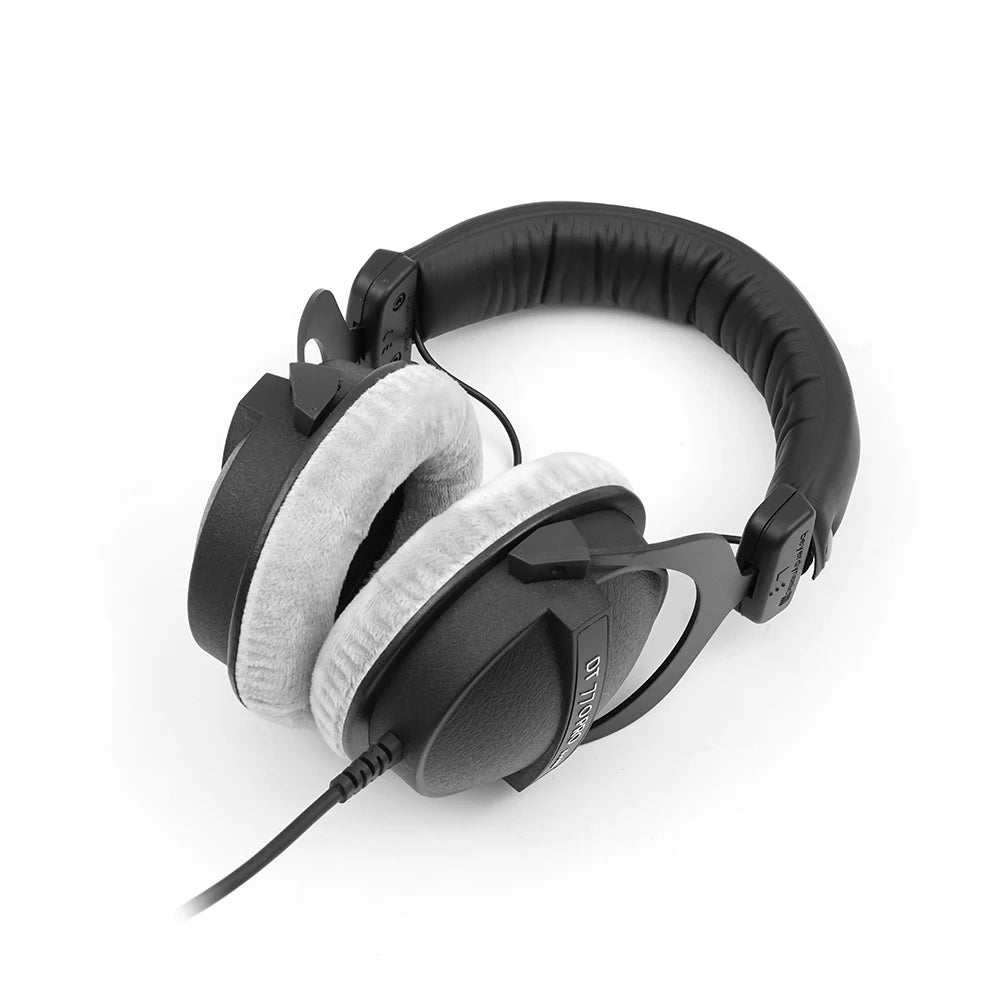 DT770 Pro Head-mounted Professional Monitor Headphones Environmental Noise Cancellation (ENC) Metal Construction 3.5mm