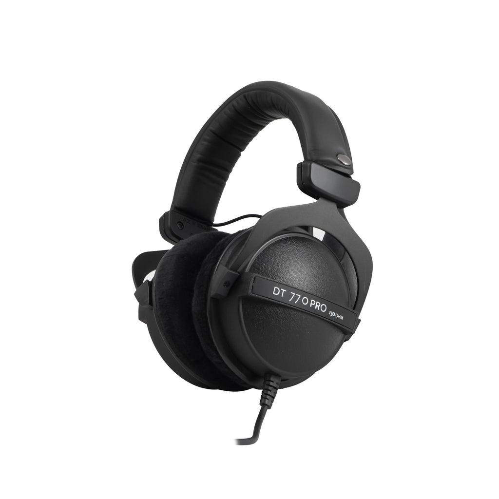 DT770 Pro Head-mounted Professional Monitor Headphones Environmental Noise Cancellation (ENC) Metal Construction 3.5mm