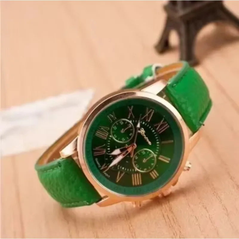 Watch Women Casual Ladies Watches Top Brand Luxury Woman Watch Leather Simple Dress Quartz Wristwatch Female Clocks