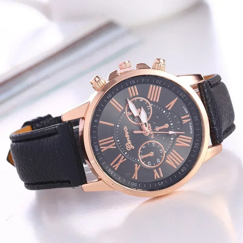 Watch Women Casual Ladies Watches Top Brand Luxury Woman Watch Leather Simple Dress Quartz Wristwatch Female Clocks