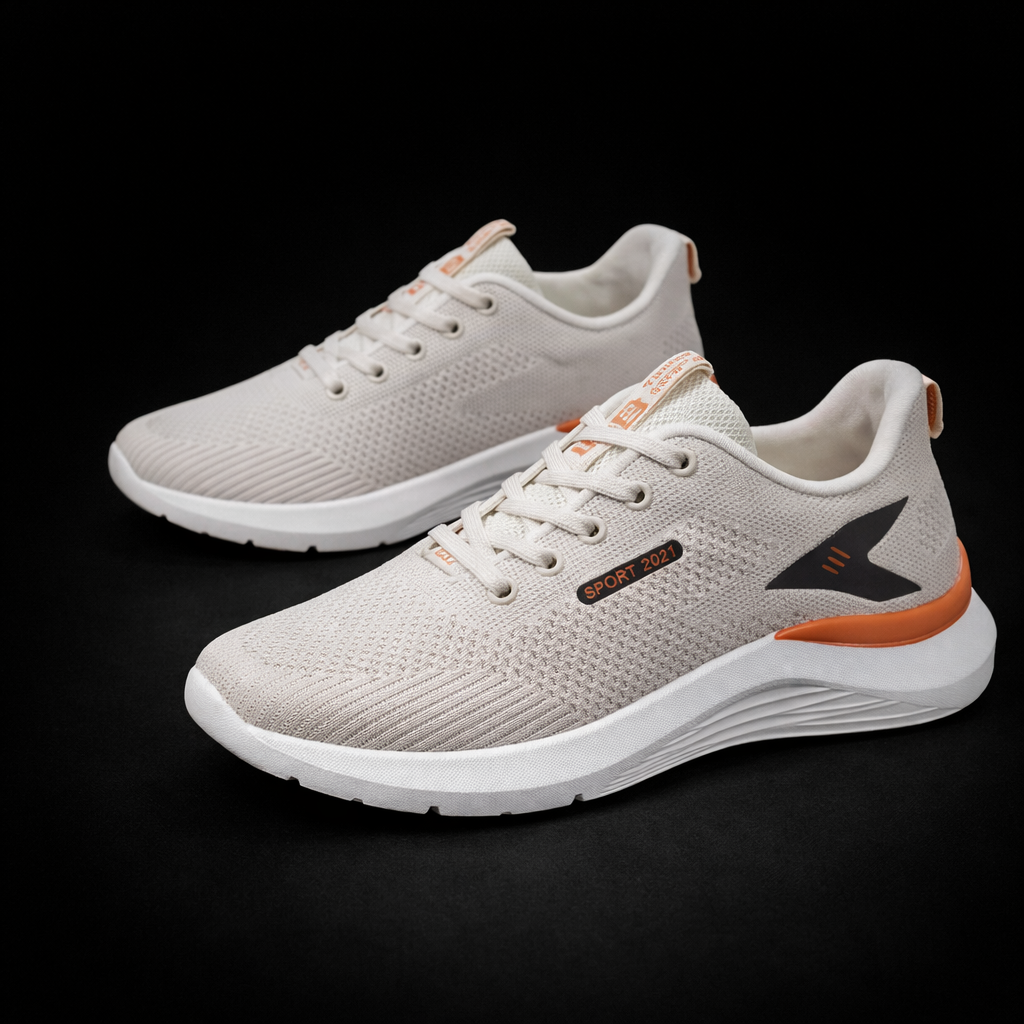 Hongyan Women’s Casual Shoes – Breathable Lightweight Mesh Sports Sneakers with Soft Sole