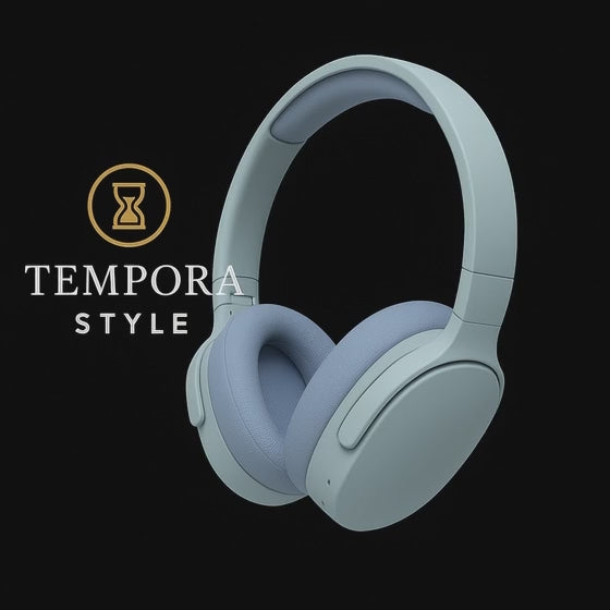 P2961 P9 Wireless ANC Gaming Headset | Bluetooth RGB Headphones with Mic, USB Connection, Noise Cancelling, Sports Headband for PS4/PC