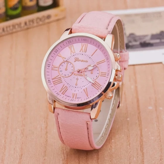 Watch Women Casual Ladies Watches Top Brand Luxury Woman Watch Leather Simple Dress Quartz Wristwatch Female Clocks