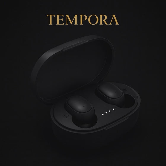 A6S TWS Wireless Bluetooth 5.0 Headphones | Stereo Touch Earbuds with LED & Mobile Compatibility