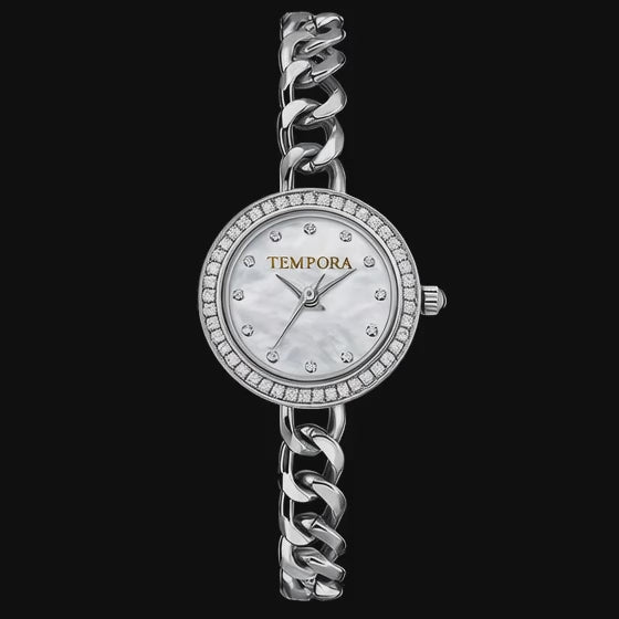 Women’s Quartz Watch | Stainless Steel Diamond Design, High-Quality Luxury Wristwatch – Perfect Romantic Gift
